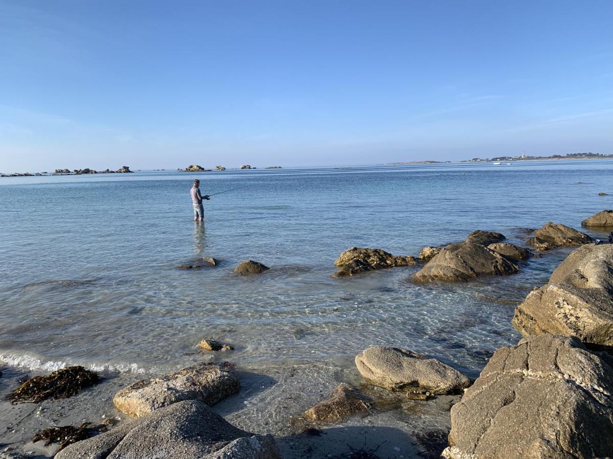 L'Escale 551, Gite Santec A 250M De La Plage Kültér fotó